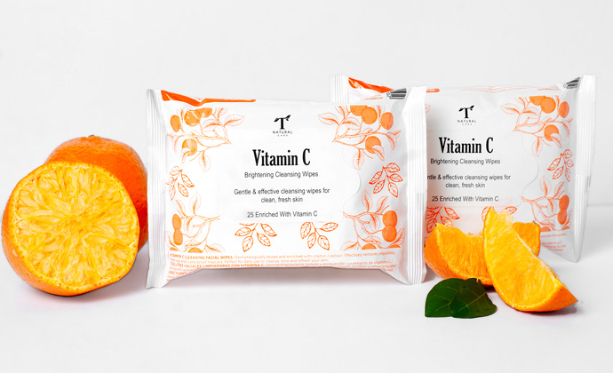 Vitamin C Brightening Cleansing Wipes